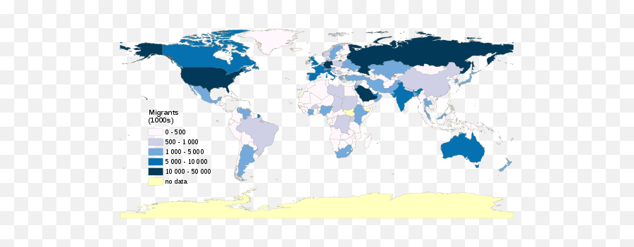 Immigration - Wikiwand World Covid Cases Map Emoji,Gallup Global Emotions Report