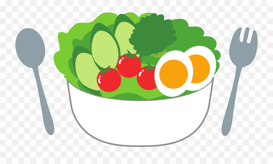 Food Drink - Salad Clip Art Emoji,Food And Drink Emoji Answers