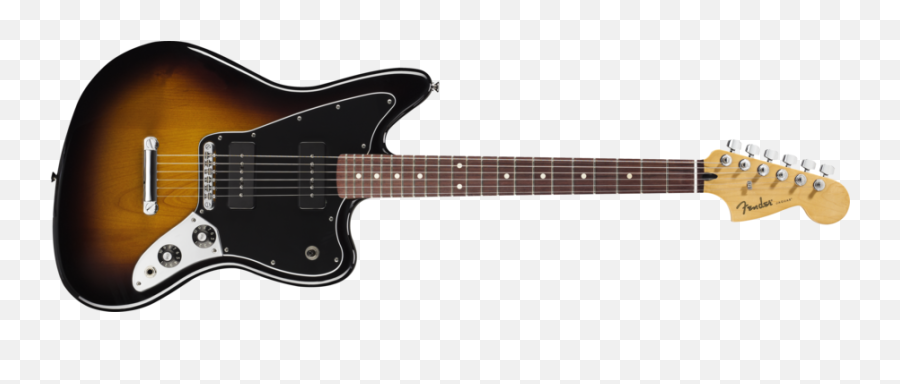 New Offset Fenders - Fender Jaguar Blacktop P90 Emoji,Mandolin Emoji