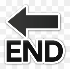 End With Leftwards Arrow Above Emoji,Shaka Emoji