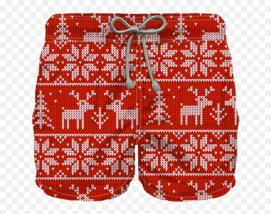 Title - Mc2 Saint Barth Holiday Sweater Pattern Emoji,Emoji With Male Swimwear