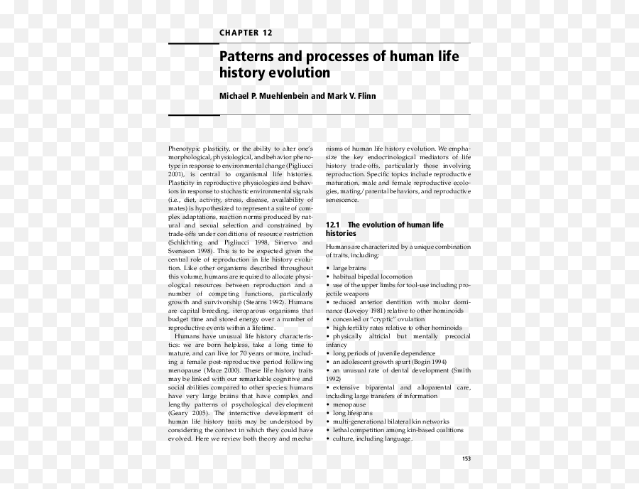 Pdf Patterns And Processes Of Human Life History Evolution - Document Emoji,Rpg Maker Vx Ace Emotion Face Sets Bennest