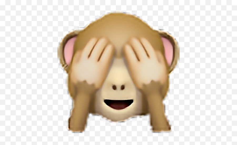 Affe Monkey Affen Monkeys Noeyes Aaah Emoji - Monkey Emoji,Monkey Emoji Png