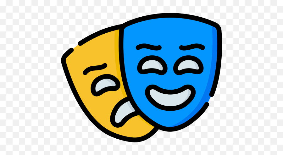 Comédia - Ícones De Educação Grátis Icono Comedia Emoji,Emoticon Tupperware Comédia