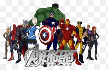 Download America Hulk Thor Avangers - Avengers Assemble Thor Cartoon Emoji,Hulk Ragnarok Emoticon