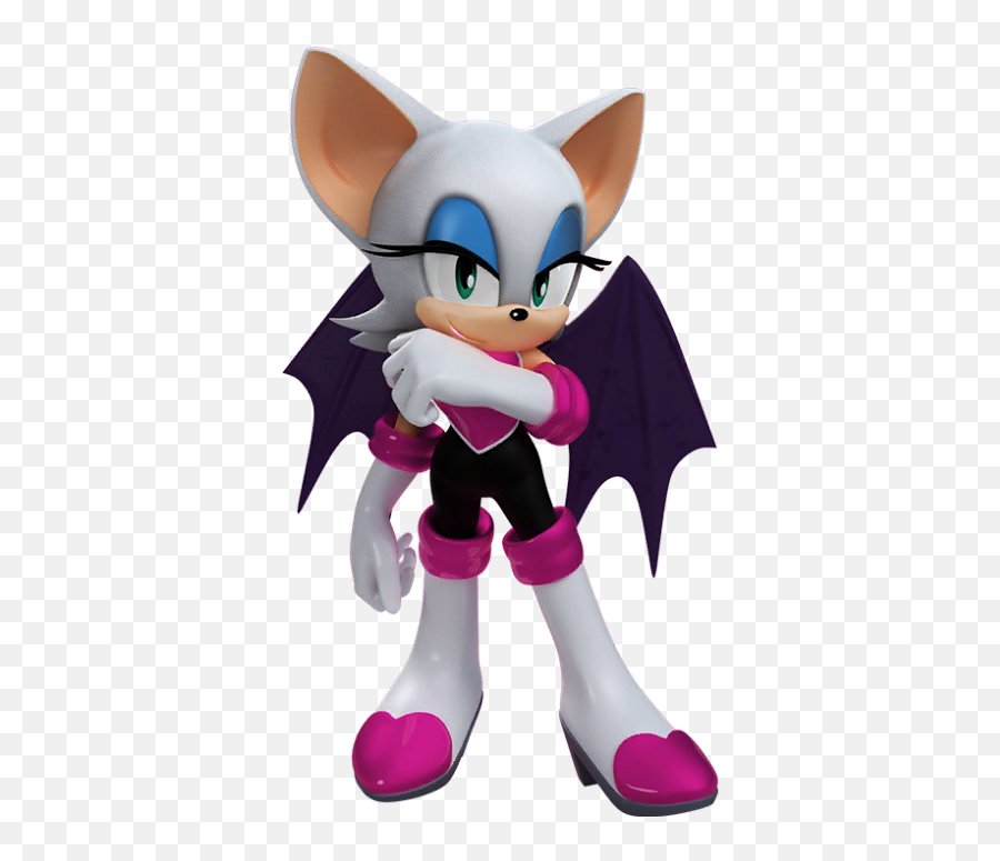 Improve A Sonic Characteru0027s Design With Subtle Changes - Rouge The Bat Sonic Forces Speed Battle Emoji,Slack Emoji Ninja