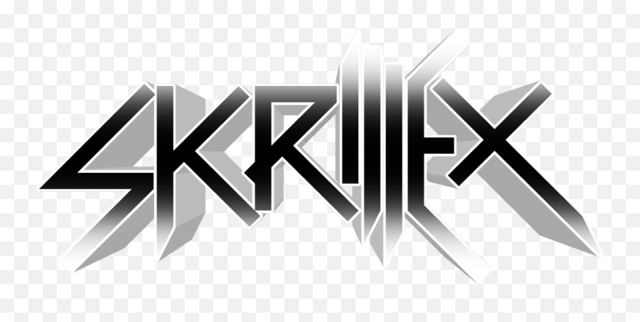 Skrillex 3d Logo Sticker - Horizontal Emoji,Skrillex Emoji