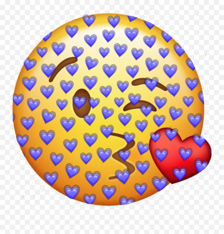 Heart Kisses Kiss Purple Yellow Sticker - Art Emoji,Married Emoji