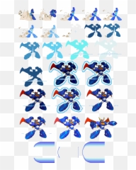 Index Of - Megaman Marvel Vs Capcom Sprite Emoji,Servbot Emoticons