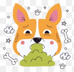 Puke Stickers - Sticker Emoji,Puking Dog Emoji