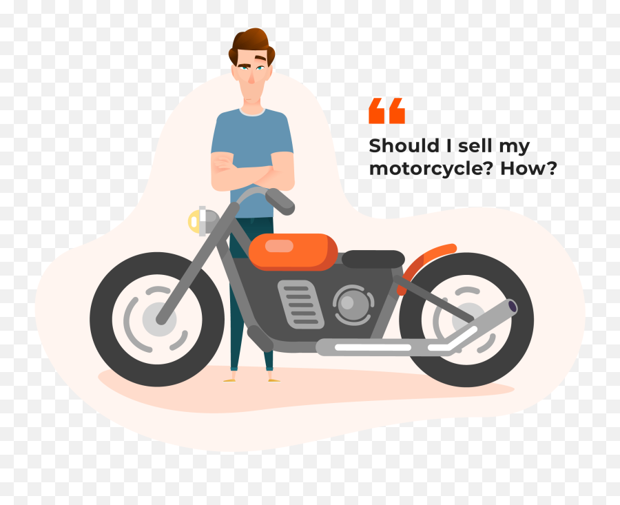 How To Sell A Motorcycle Ultimate - Clean As A Whistle Emoji,Couple Guy Emotions Fix Motorbike