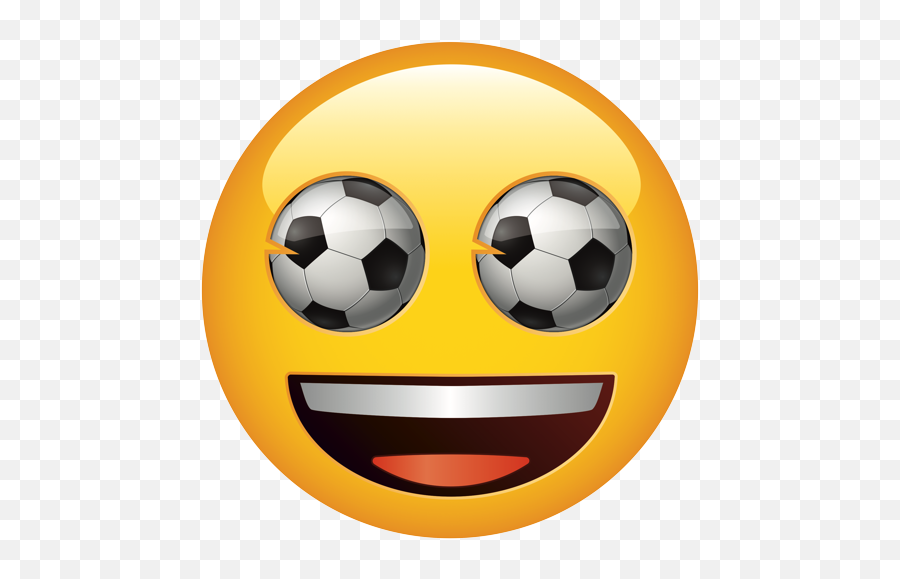 Smiling Face With Soccer Eyes - Emoji The Official Brand Grinning Face,Eye Patch Emoji