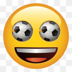 Smiling Face With Soccer Eyes - Emoji The Official Brand Grinning Face,Eye Patch Emoji