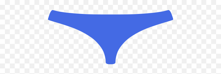 Royal Blue Womens Underwear Icon - Free Royal Blue Clothes Underwear Womens Blue Png Emoji,Panties Emoticon Download