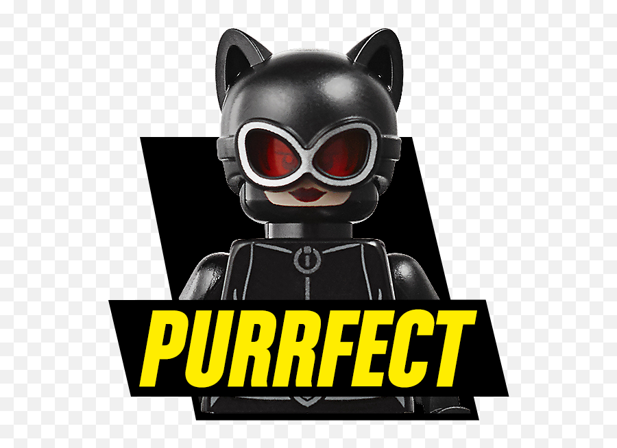 Lego Life - Lego Selina Kyle Emoji,Purrfect Emoticon