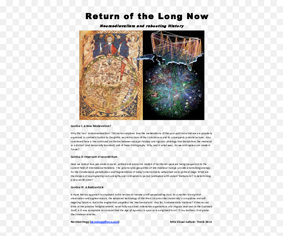 Pdf Return Of The Long Now Norman Hogg - Academiaedu Emoji,Elementals And Emotions World Of Warcraft Chronicles