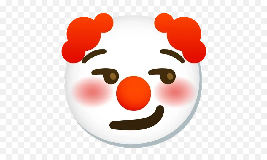 Telegram Sticker 15 From Collection Clown Emoji,Transparent Squid Emoji