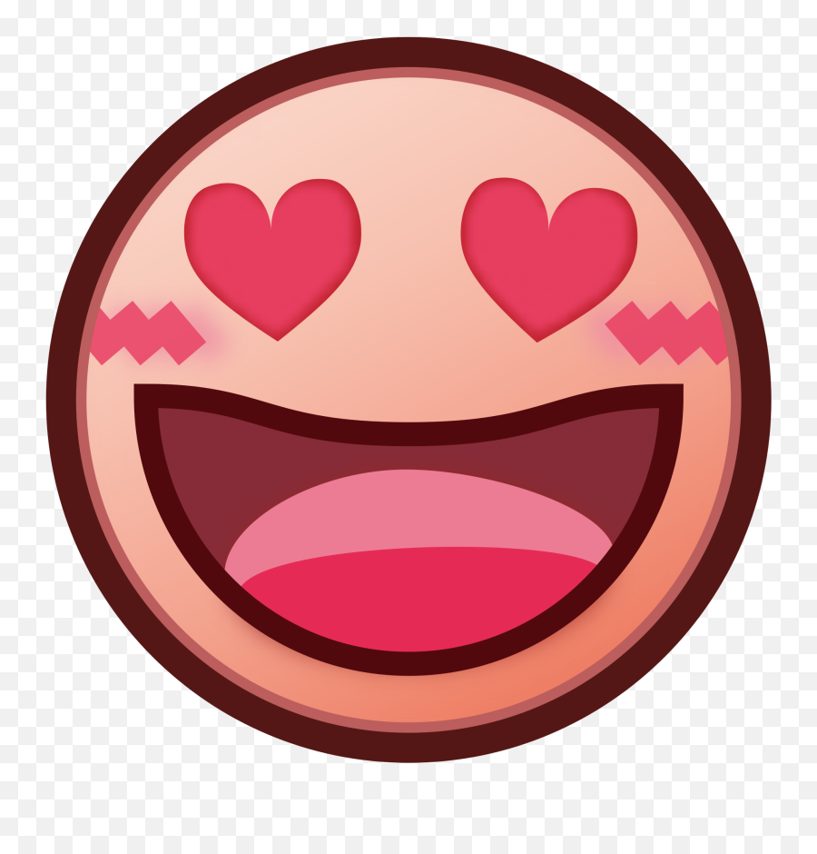 Filephantom Open Emoji 1f60dsvg - Wikimedia Commons,Love Stinks Emoticon