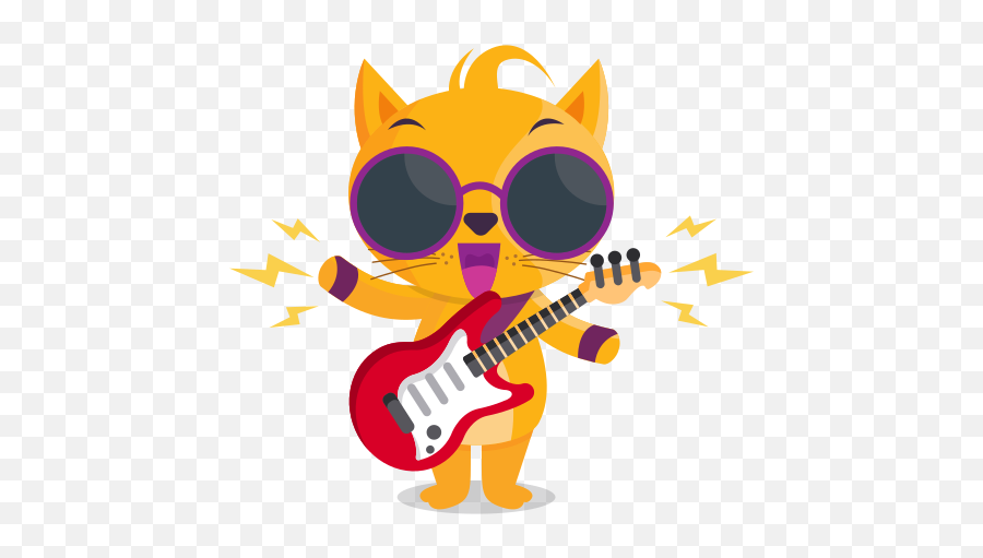 Rockstar Stickers - Free Music Stickers Emoji,Instrument Question Emoji