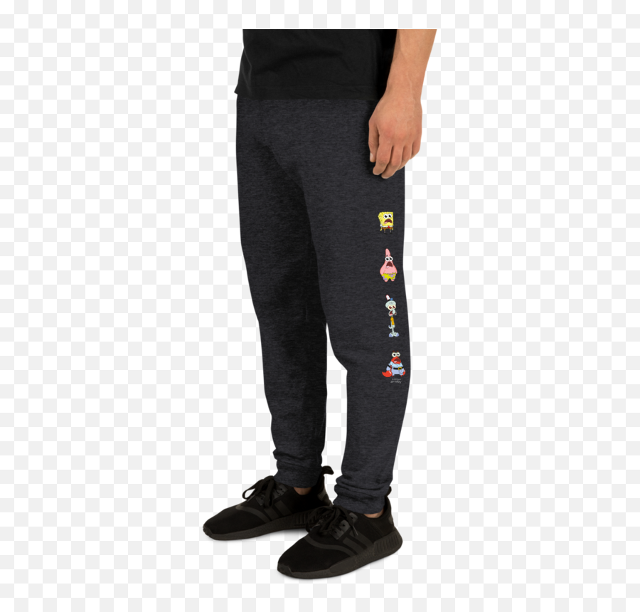 Spongebob Squarepants Stacked - Spongebob Joggers Emoji,Emoji Joggers Mens