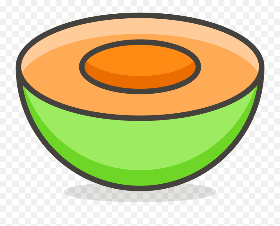 Melon Emoji Clipart - Melon Icono,Melon Emoji