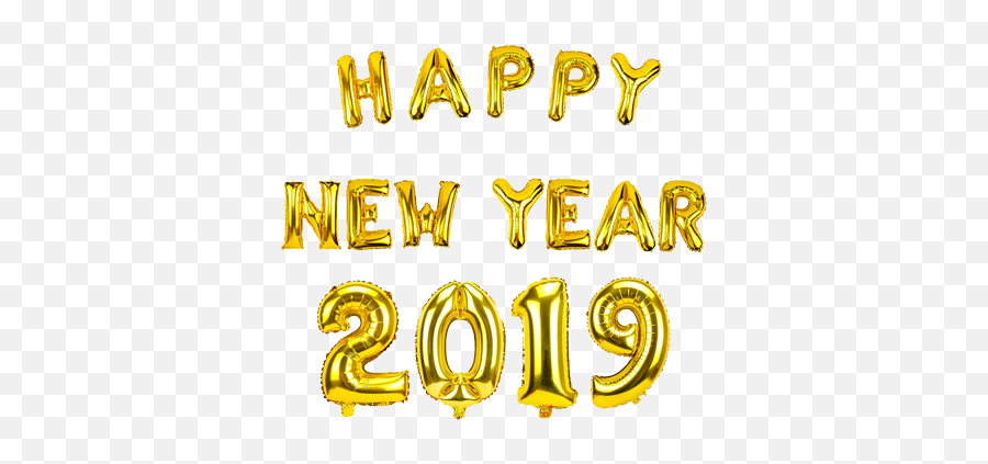 Happy New Year 2019 Sticker For Whatsapp Iphone - Dot Emoji,Happy New Year Emoji 2019