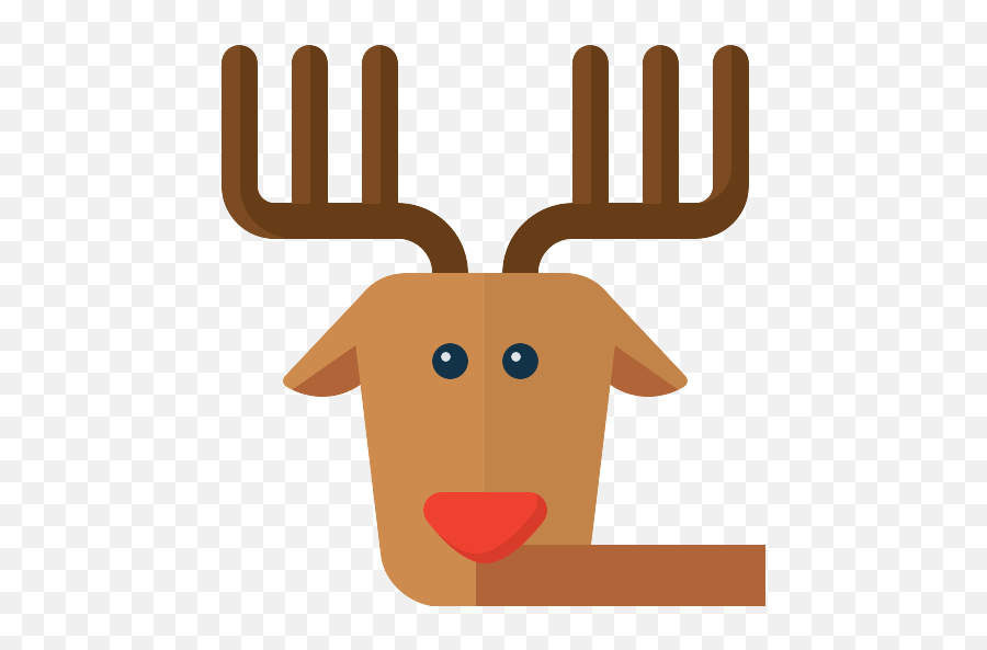Deer Horns Christmas Vector Svg Icon - Png Repo Free Png Icons Emoji,Discord Badges Emojis Xmas