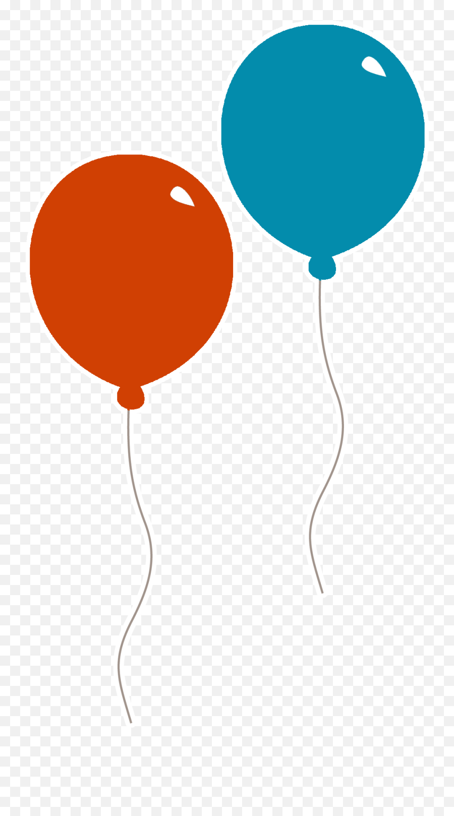 Peach Clipart Balloon Peach Balloon Transparent Free For - Globo Azul Y Rojo Emoji,Red Balloon Emoji