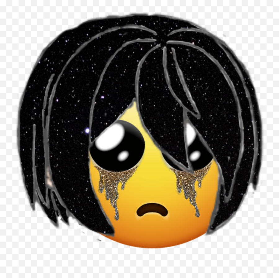 Gachalife Emoji Sticker By London1932 - Hair Design,How To Draw A Crying Emoji