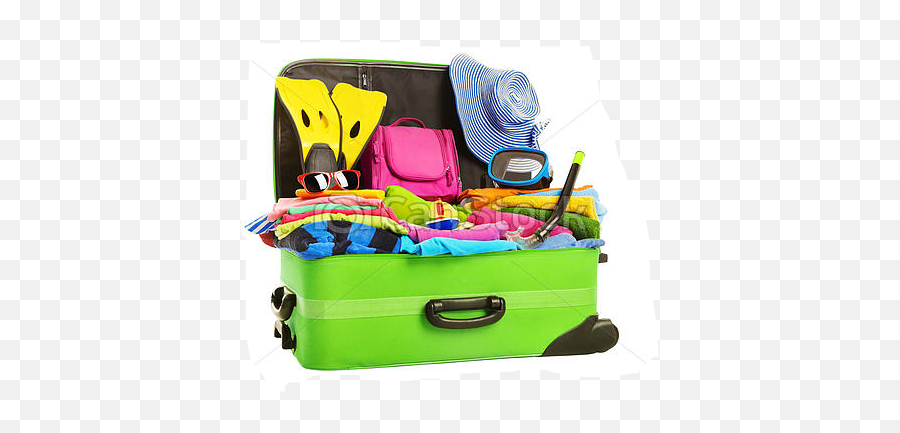 Packing Sticker By Princessamariz - Open Packed Suitcase Emoji,Packing Emoji