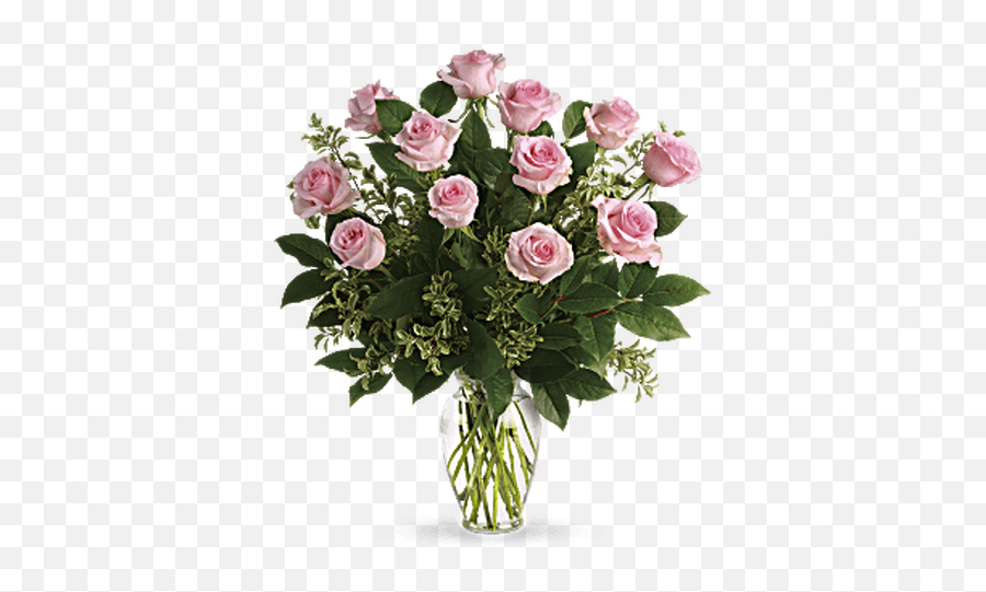 Lavish Love Bouquet With Long Stemmed - Dozen Pink Roses Emoji,Deep Emotion Rose Bouquet Ftd
