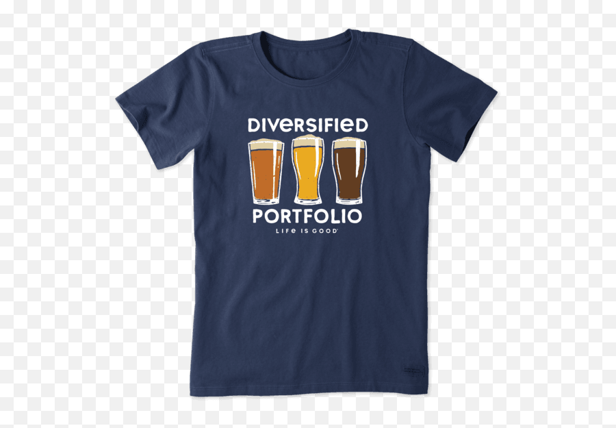 Diversified Portfolio Beer Crusher Tee - Pustefix Emoji,Guinness Emoji