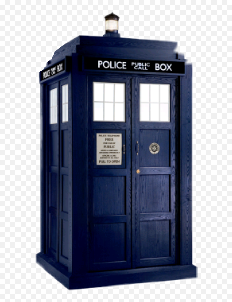 Tardis Sticker - Doctor Who Phone Box Emoji,Tardis Emoji