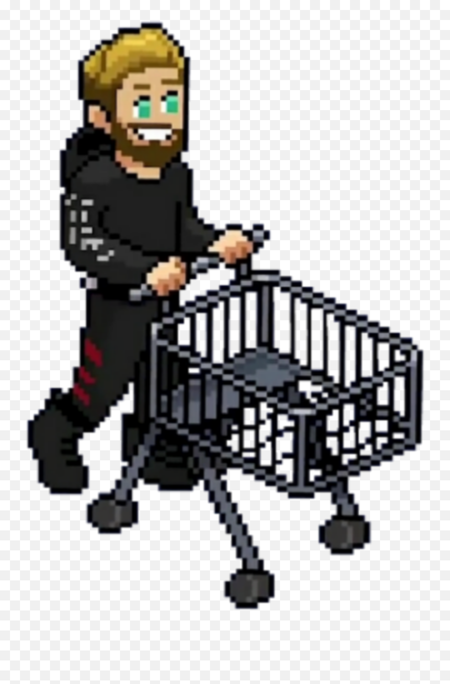 Pewdiepie Trolley Pixel More - Fictional Character Emoji,Emoji Challenge Pewdiepie