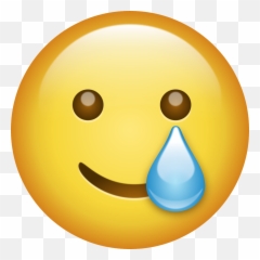 Free Photo Happiness Tear Emoji Smile - Smiling Face With Tear Whatsapp,Sweet Dream Emoji