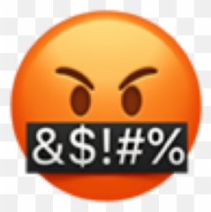 New Apple Emoji For Ios 11 In 2017 - Angry Face Emoji Transparent,Point Down Emoji