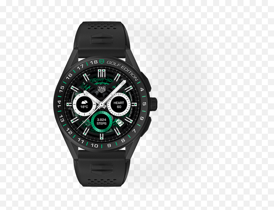 New Tag Heuer Connected Golf Edition - Tag Heuer Connected Golf Edition Emoji,Emotion Smartwatch