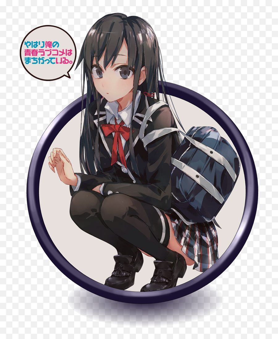 Yahari Ore No Seishun Love Come Wa Machigatteiru Kan - 10 Yahari Ore No Seishun Love Comedy Wa Machigatteiru Emoji,Akame Ga Kill Emojis