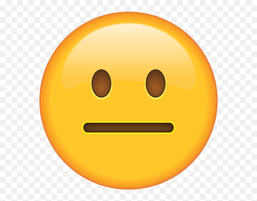 Slightly Smiling Face Emoji - Neutral Face Emoji Png,Emoji For Hulk