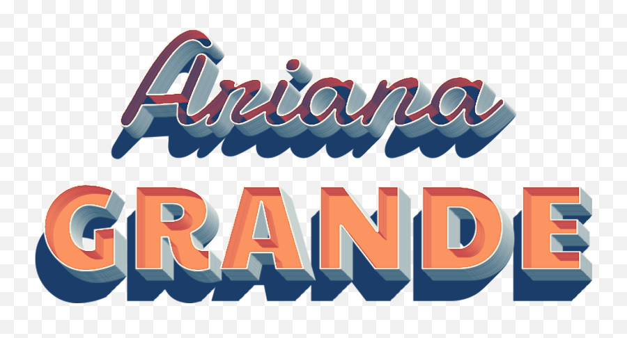 Ariana Grande Transparent Png - Ariana Grande Name Logo Png Language Emoji,Png De Emojis Grande