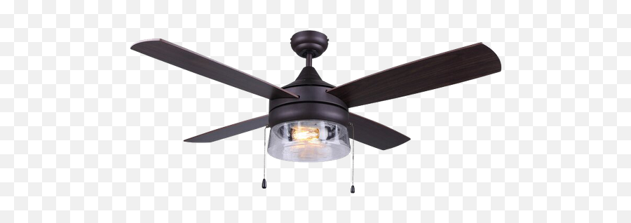 Renderos 4 Blade Ceiling Fan - Bronze And Glass Ceiling Fan Emoji,Ceiling Fan Facebook Emoticons