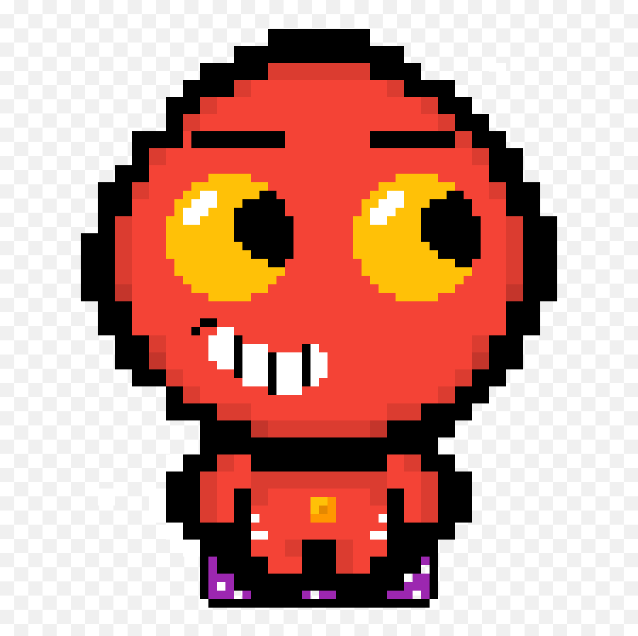 Pixilart - Binding Of Isaac Fiend Folio Emoji,Isaac Emoticon