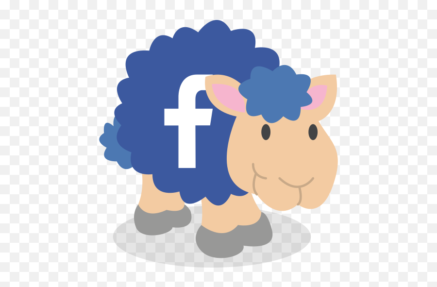 Sheep Facebook Social Network Icon - Sheep Social Network Emoji,Sheep Emoticon Tumblr