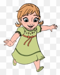 Anna - Drawing Young Anna Frozen Emoji,Kirlia The Emotion Wolf