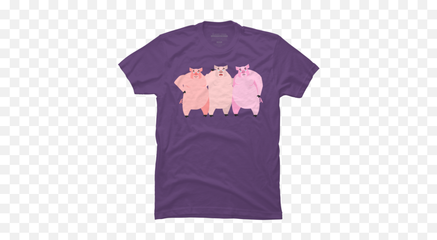 Shop Roplonu0027s Design By Humans Collective Store - Short Sleeve Emoji,Flying Pigs Emoji