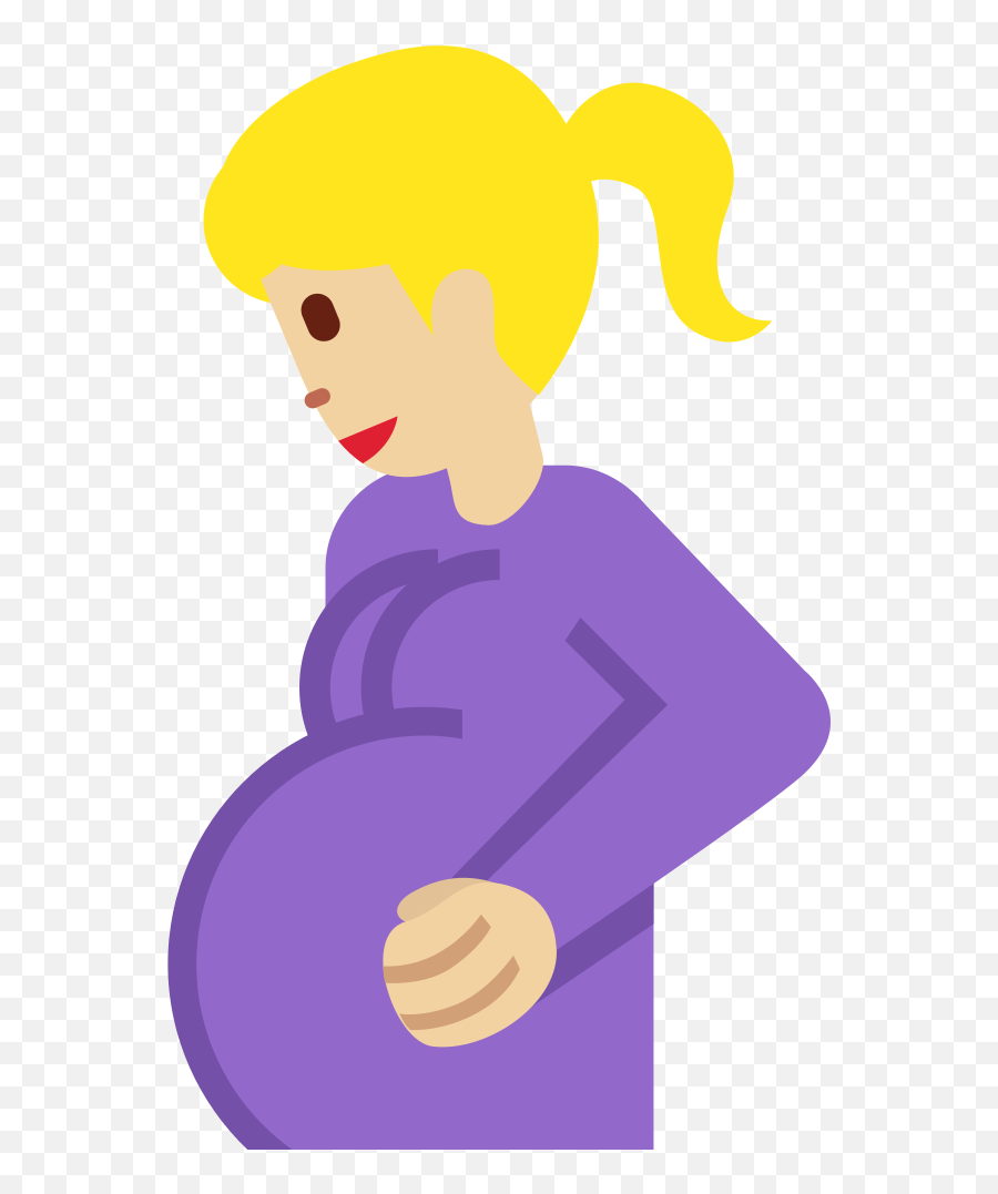 Download Open - Emoticon De Gravida Full Size Png Image Pregnant Woman Twitter Emoji,Emoticon De Alt