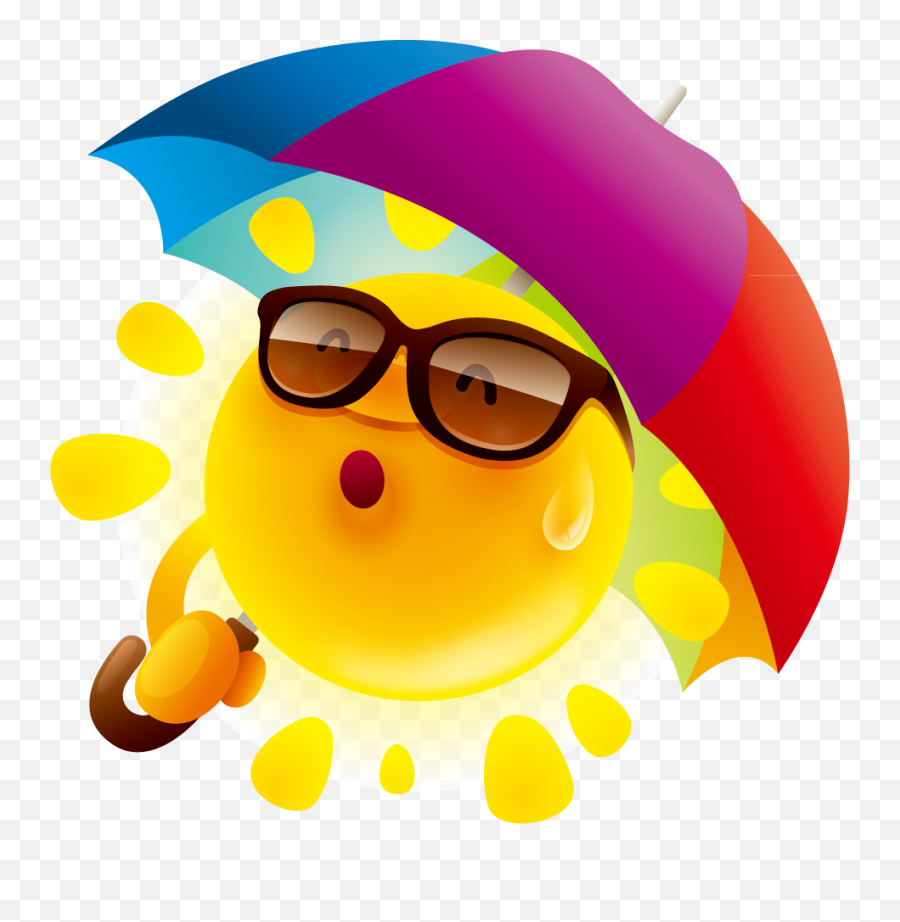 Mq Sun Umbrella Emoji Emojis Sticker - Any Day Above Ground Is A Good Day,Umbrella Emoji
