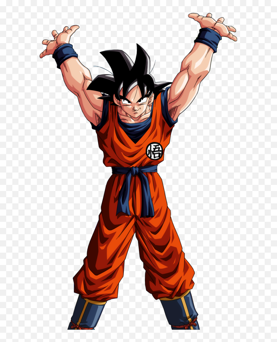 Goku Z - Transparent Goku Spirit Bomb Emoji,Dbz Goku Emoticon Spirit Bomb