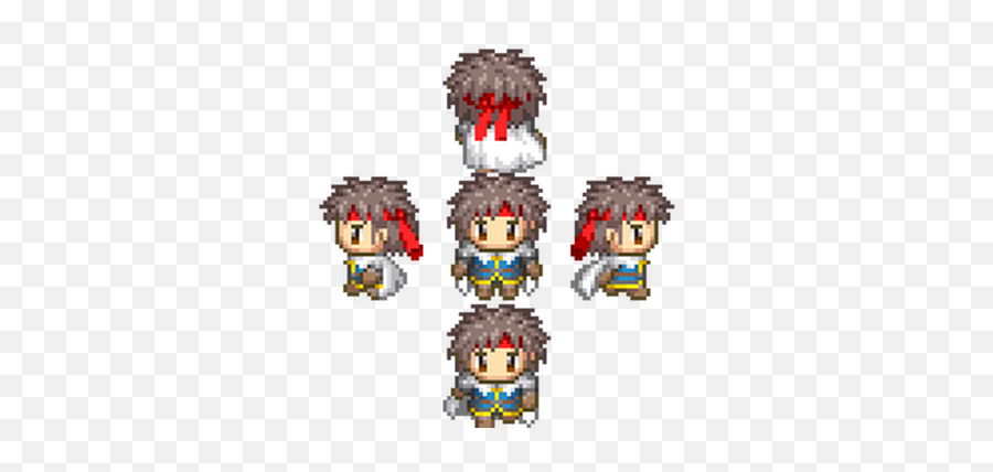 Pipoya Free Rpg Character Sprites 32x32 - Player Sprite Emoji,Emoticon Animations Rpg