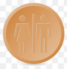 Toilet Sign Clipart - Denver Art Society Emoji,Girl Bathroom Emoji Transparent